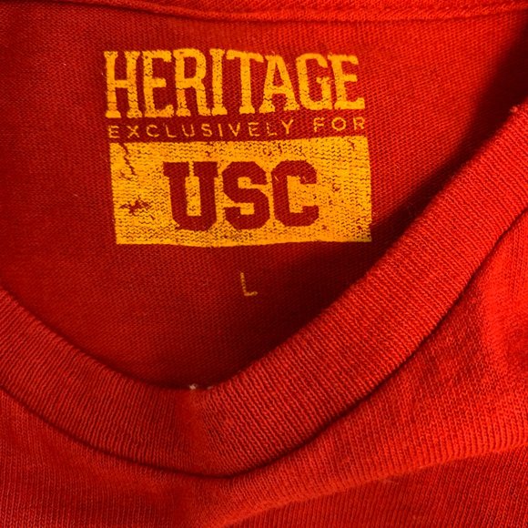 USC Trojans Basic Men's Heritage Arch With Stroke - Picture 4 of 4